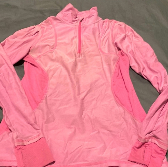 Champion Semi-Fitted Pink Quarter-Zip Pullover Women's (S) - Picture 1 of 5